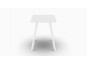 Табуретка Stool (бяло/бяло)